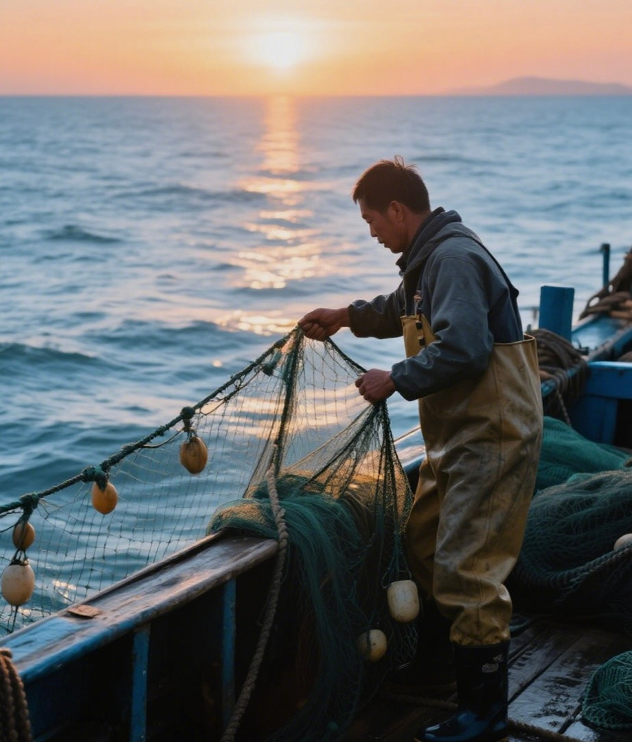 swimming crabs, caught and supplied daily.